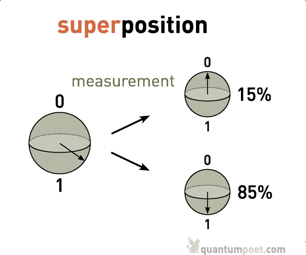 Quantum Superposition Infographic 1